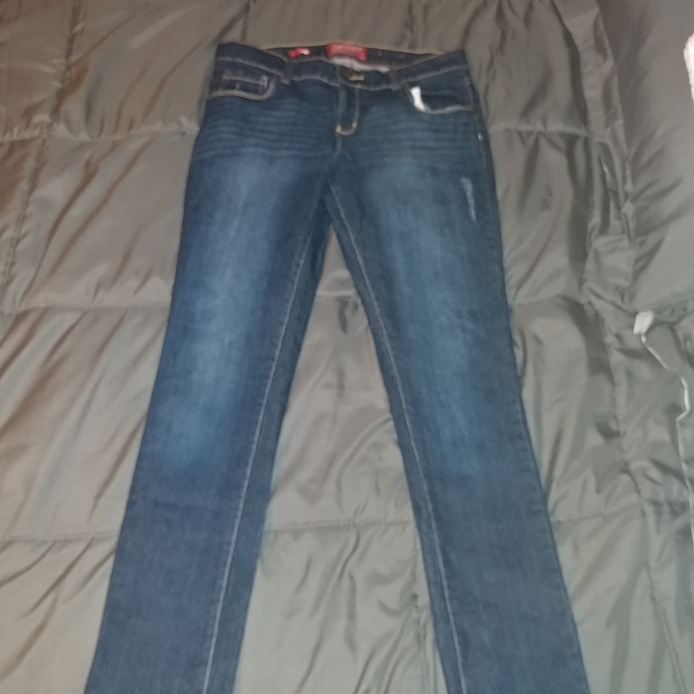 dark wash skinny jeans